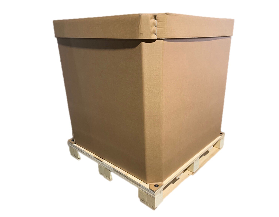 紙棧箱(結合木棧板)